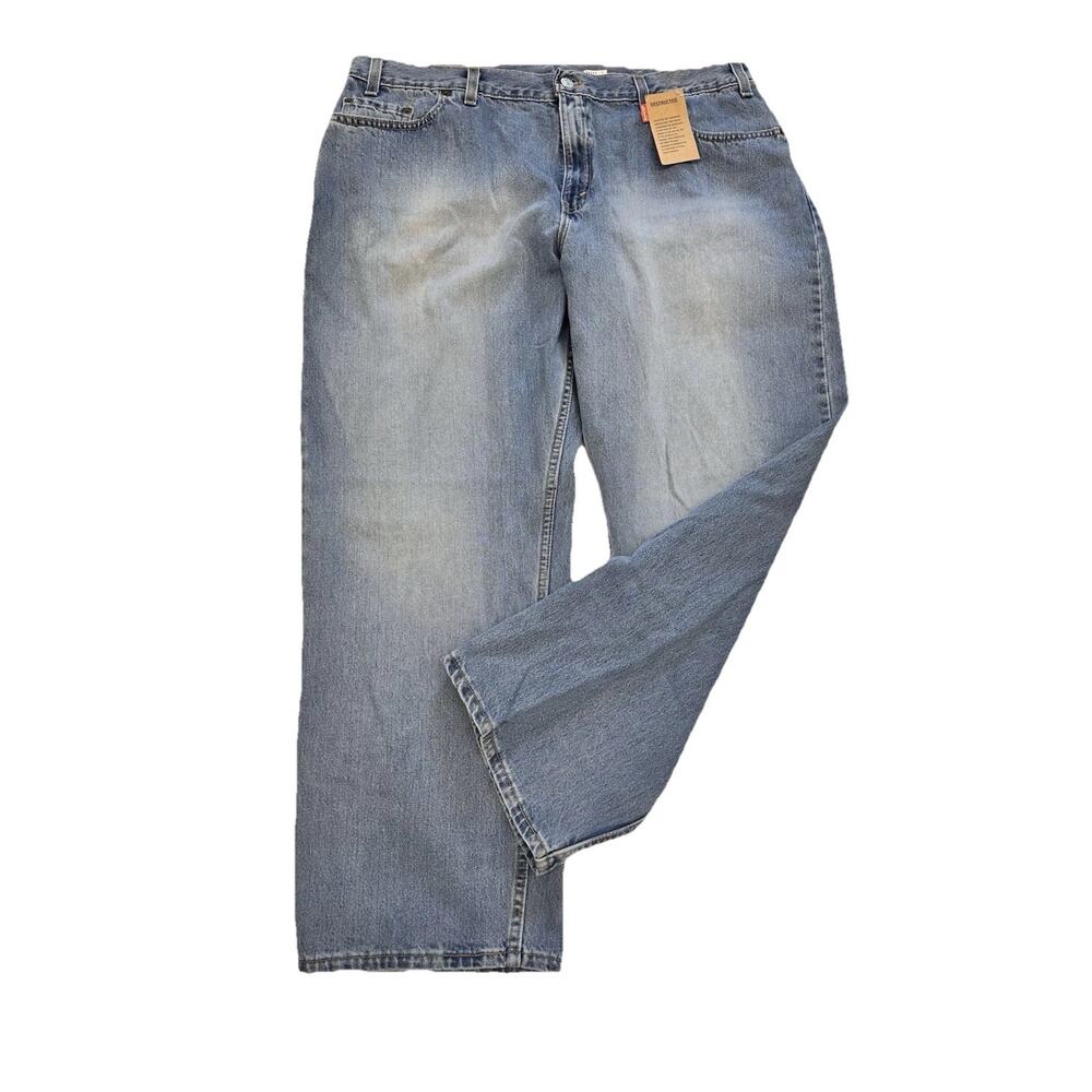 VTG Levi's 577 Stovepipe Loose Fit Jeans Rare NWT Distressed USA Size 20W M